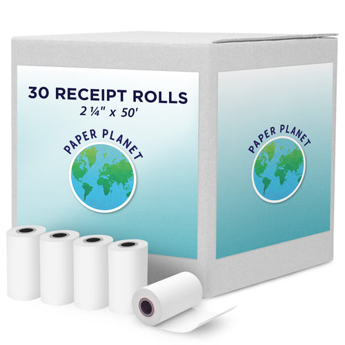 2 1/4" x 50' Thermal Paper | 30 Rolls