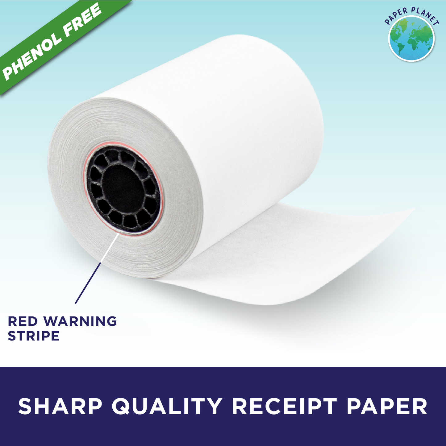 Phenol Free (BPS Free & BPA Free) Thermal Paper for Clover Mini | 120 Rolls