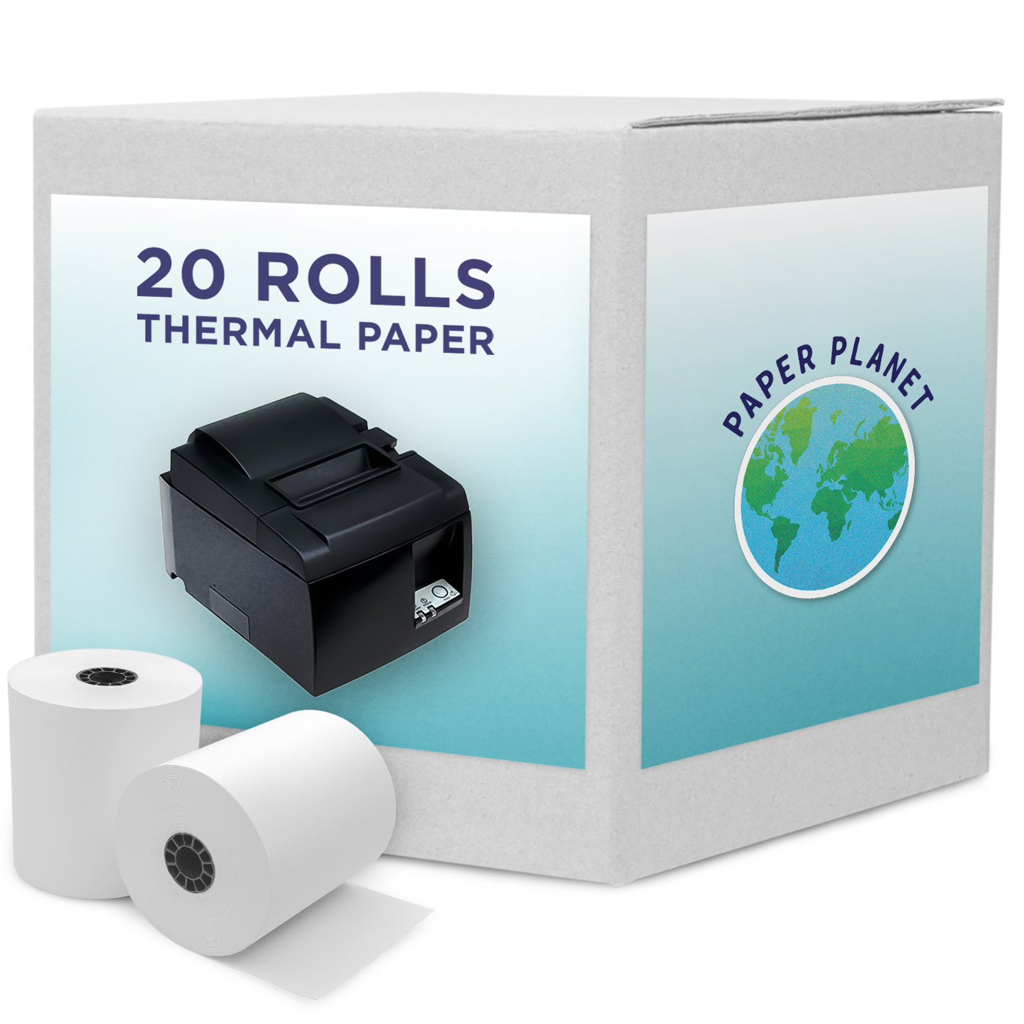Thermal Paper 3 1/8" x 230' 20 Rolls