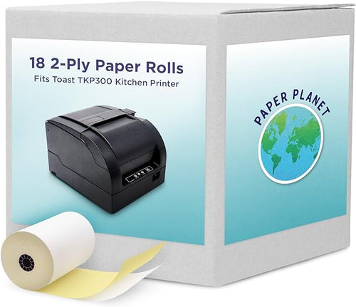 18 2-Ply Paper Rolls