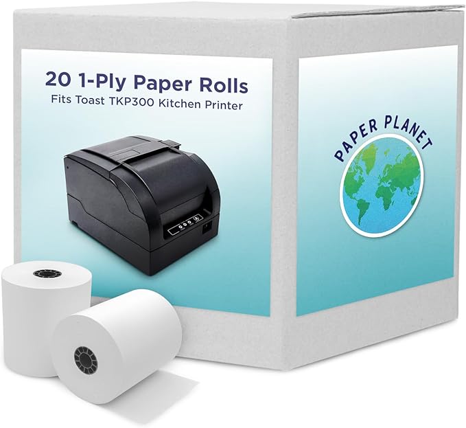 20 1-Ply Paper Rolls