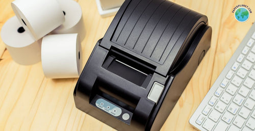 How to Put a Thermal Paper Roll in a Receipt Printer