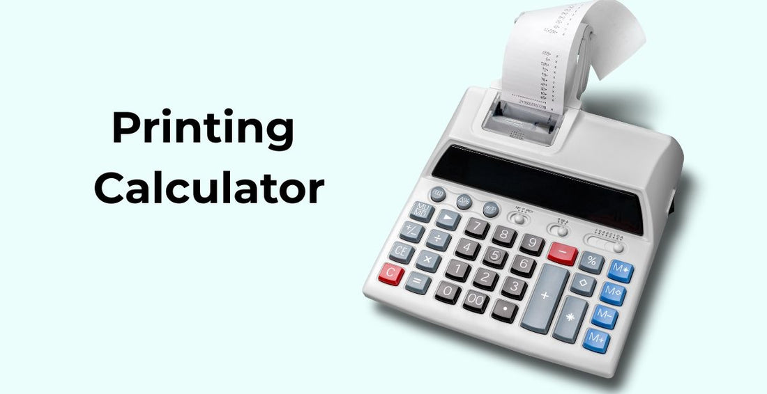 What is an Adding Machine or Printing Calculator