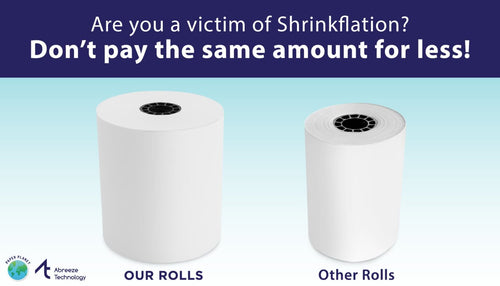 Shrinkflation Alert: Don’t Overpay for Shorter Receipt Rolls!