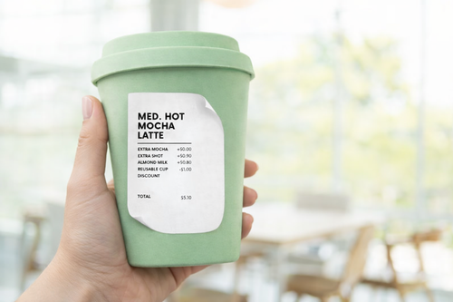 What are Sticky Thermal Linerless Labels?