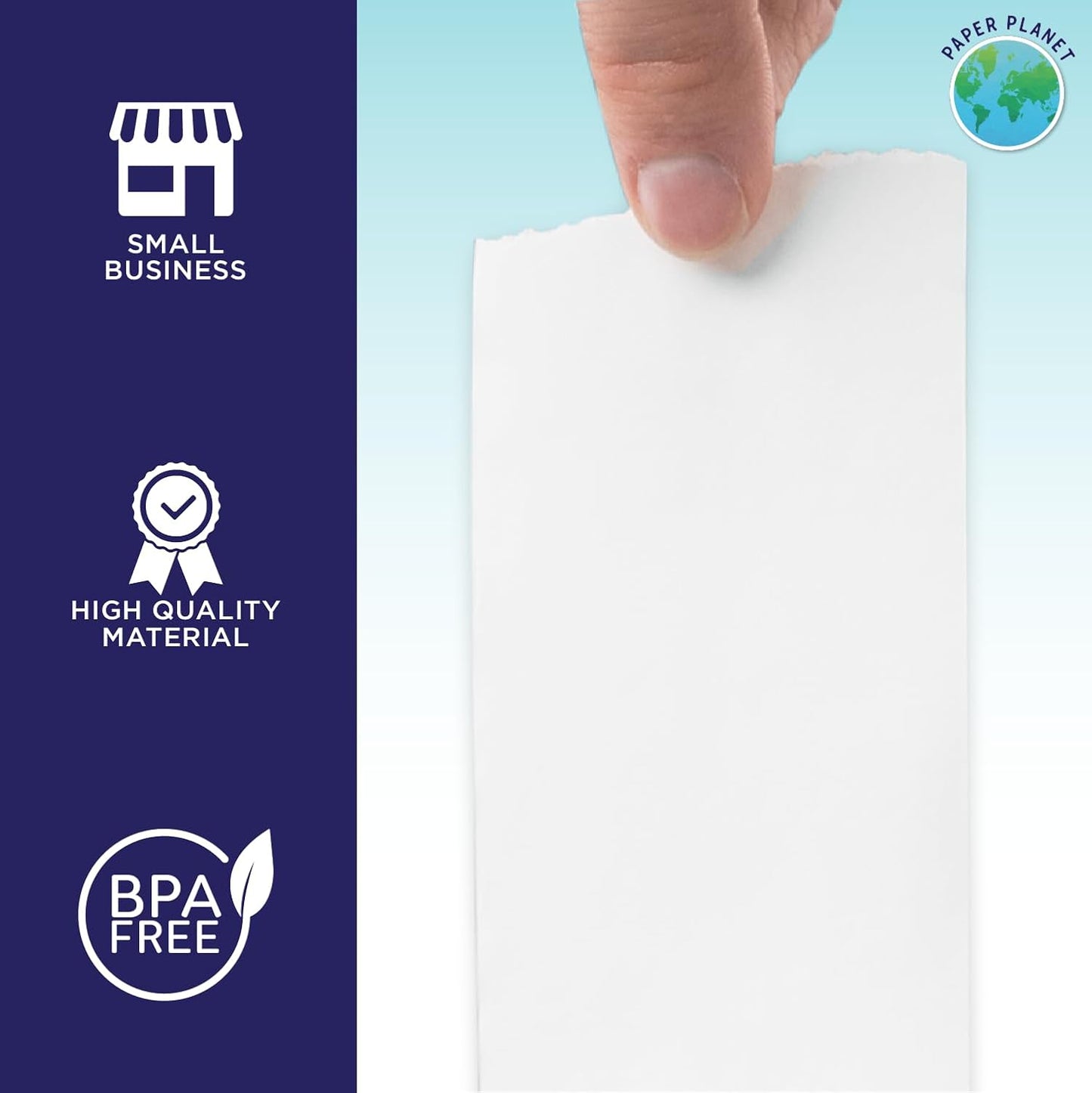 30 rolls Thermal Paper for Dejavoo Terminal P1, P3, P8, QD1, QD2, QD4, Z8, Z9, Z11 by Paper Planet