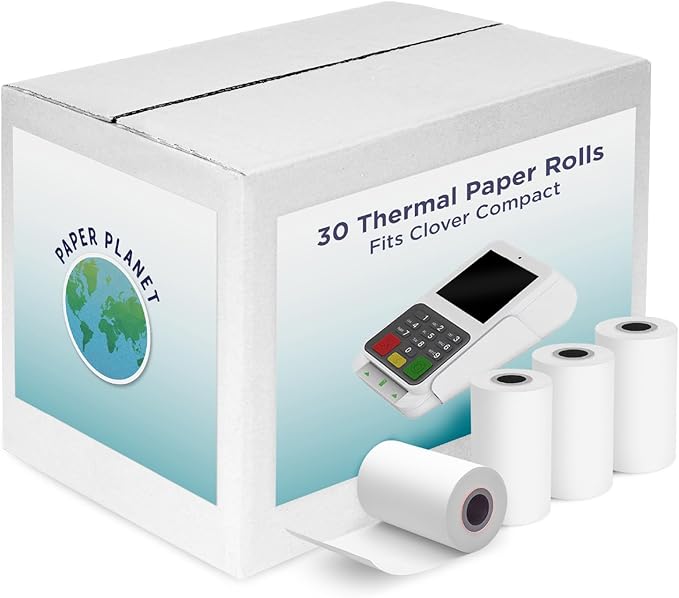 30 Thermal Paper Rolls