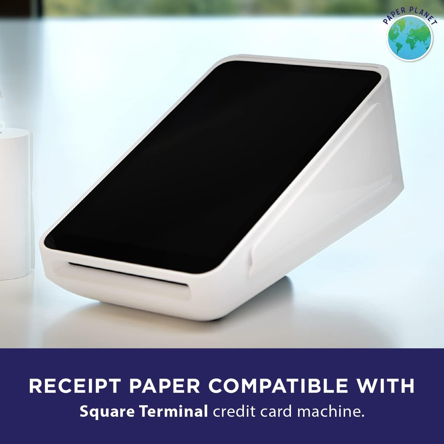 Square Terminal Thermal Paper Rolls