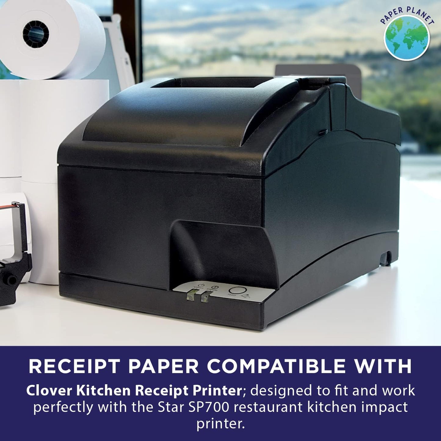 Clover 1-Ply Kitchen Printer Paper