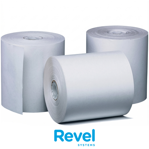 Revel iPad POS Thermal Printer Paper | 20 Rolls